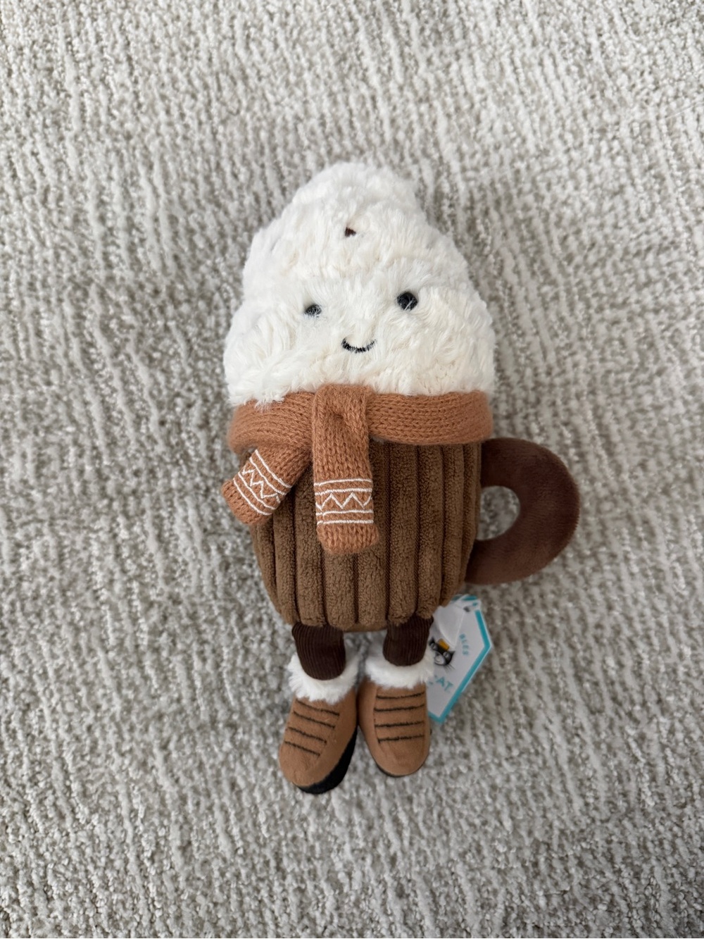 Hot coco jellycat (rare + exclusive from jelly cat ski club popup)